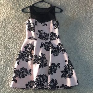 A Pink Rose Dress
